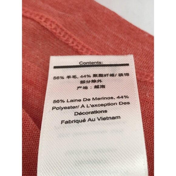 Smartwool Shirt Womens Size Small Orange Steamboat Springs Short Sleeve - Picture 10 of 11